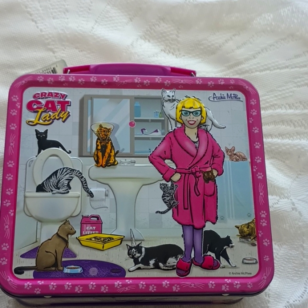 Archie McPhee Metal lunchbox